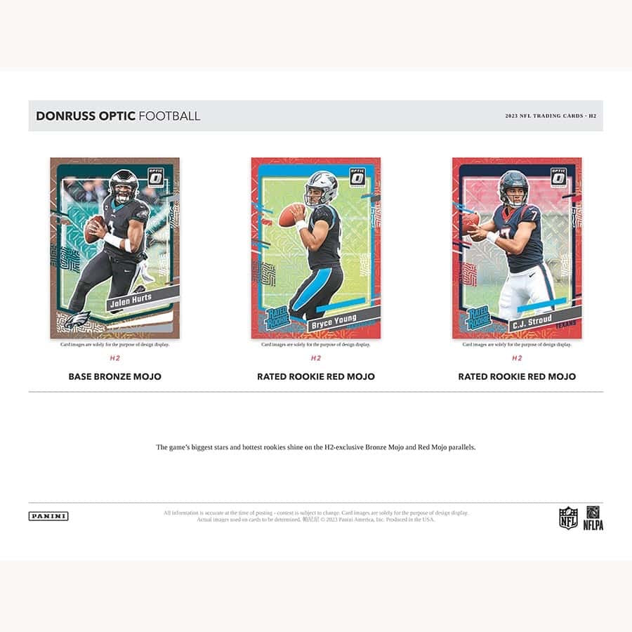 2023 Donruss Optic H2 NFL