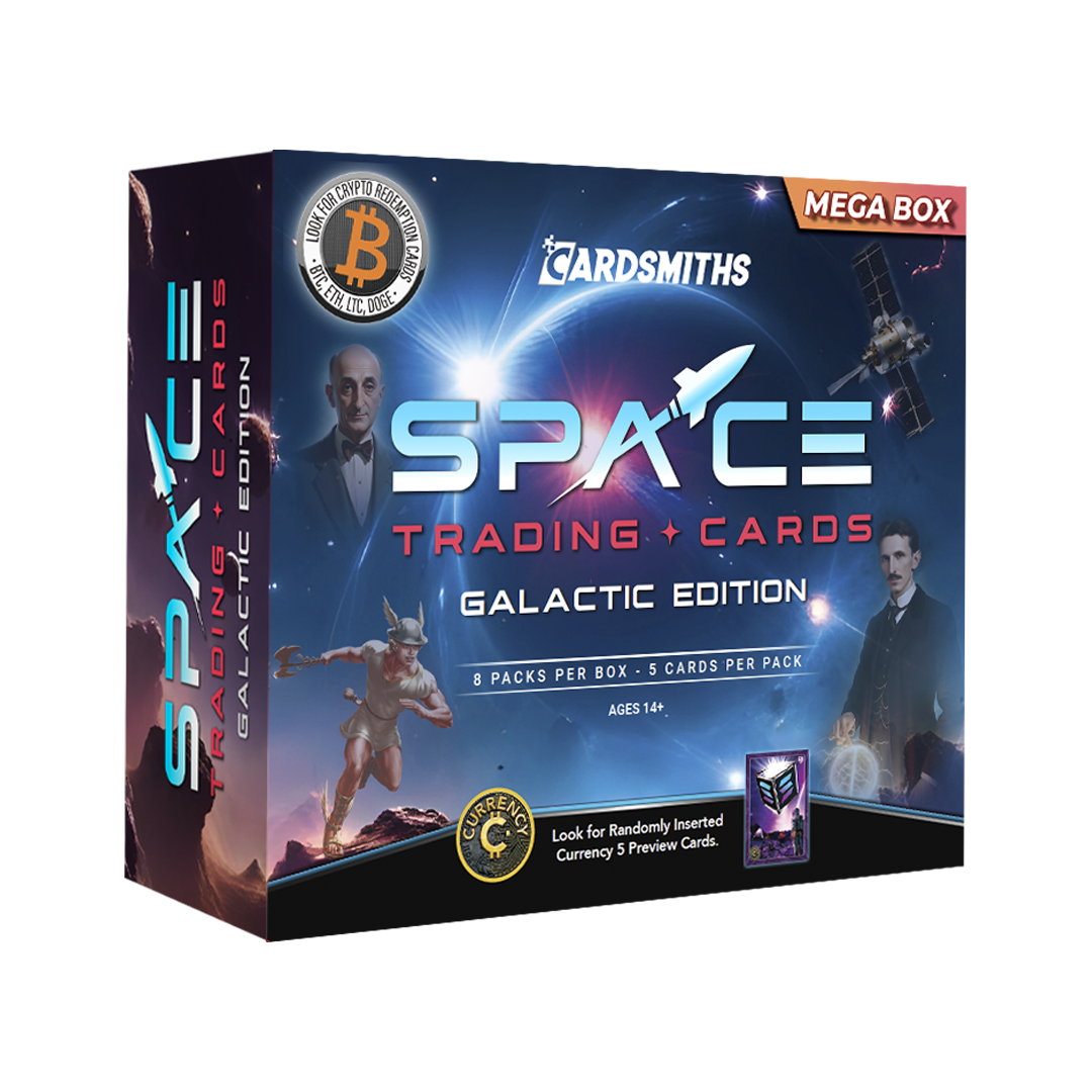 Space trading cards -galactic edition mega box