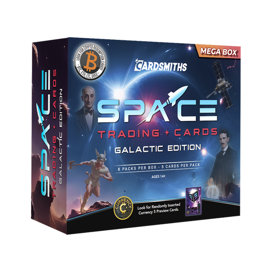 Space trading cards -galactic edition mega box
